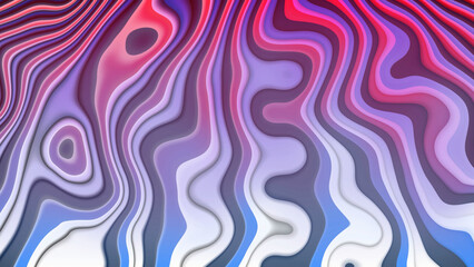 Abstract wavy purple gradient color background