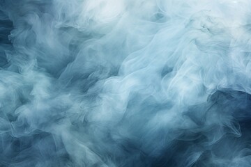 Fototapeta premium blue smoke on black