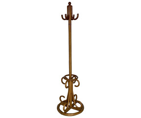 Image of Classic Wood Coat and Hat Racks