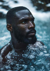 Icy Depths, Steely Will: Black Man's Winter Journey