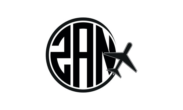 ZAN logo. ZAN letter. ZAN letter logo design. Initials ZAN logo linked with  circle and uppercase monogram logo. ZAN typography for technology, business  and real estate brand. 9160672 Vector Art at Vecteezy