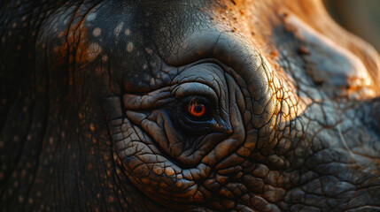  Soulful Eye of an Elephant - obrazy, fototapety, plakaty