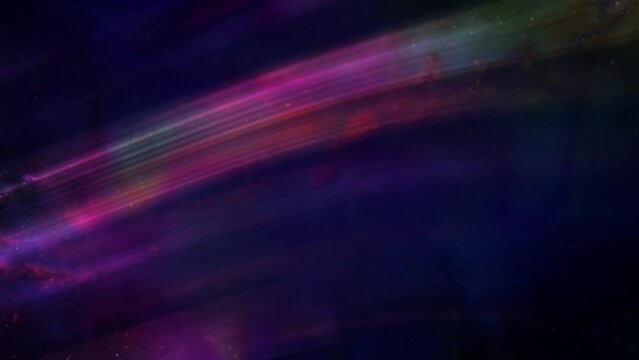 colorful cosmic galaxy gradation wave abstract background