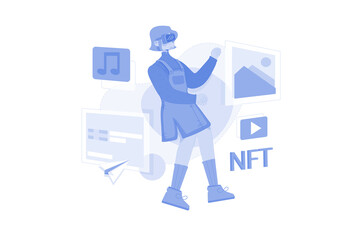 Create NFT Using VR Tech