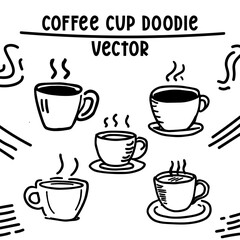 cup of coffee doodle