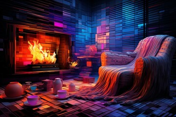 Fireplace Moments - Generative AI