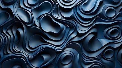 Obraz premium Pits have formed on the surface and there have been ripples around it Abstract Texture - Generative AI