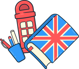 Clip Art English Subject Illustration