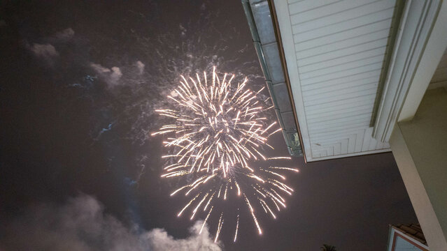 Firework celebration festival night holiday event abstract party event explosion new year 2024 2025 time calendar sparkle christmas burst display carnival birthday season firecracker shiny yellow 