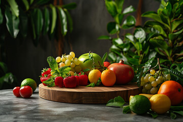 fruits and vegetables in basket