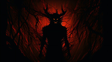 Demon of evil the essence of horror