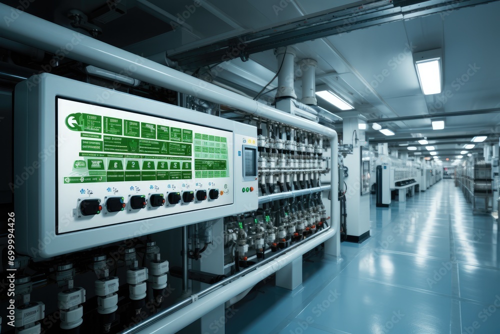 Poster energy consumption control system energy, consumption control platform. generative ai.