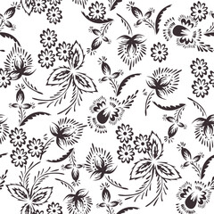 seamless pattern, abstract pattern, flower pattern