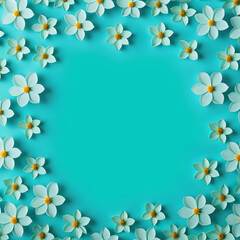 background with flowers