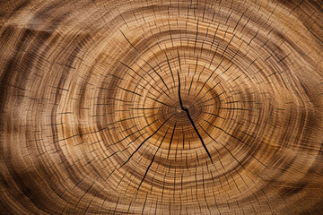 Naklejka premium tree trunk cut wood texture