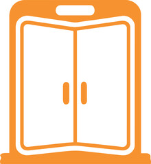 door, pictogram