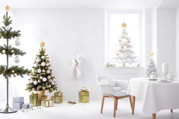 A White Christmas: Elegant and Minimalistic Scandinavian Holiday Decor
