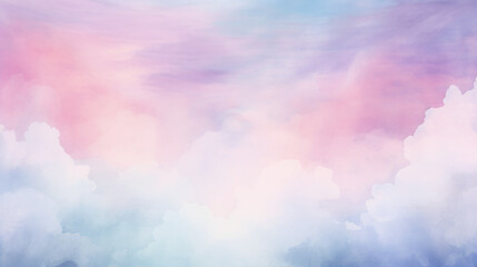 Watercolor gradient pastel background