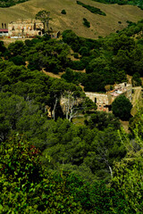 Fototapeta na wymiar Ex miniera di Monte Onixeddu, Gonnusa. Sulcis Iglesiense Sardegna Italy