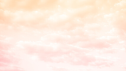 Pastel Sky Gradient Abstract Background Cloud Sunset Red yellow Pink Pastel Beautiful Light Texture...