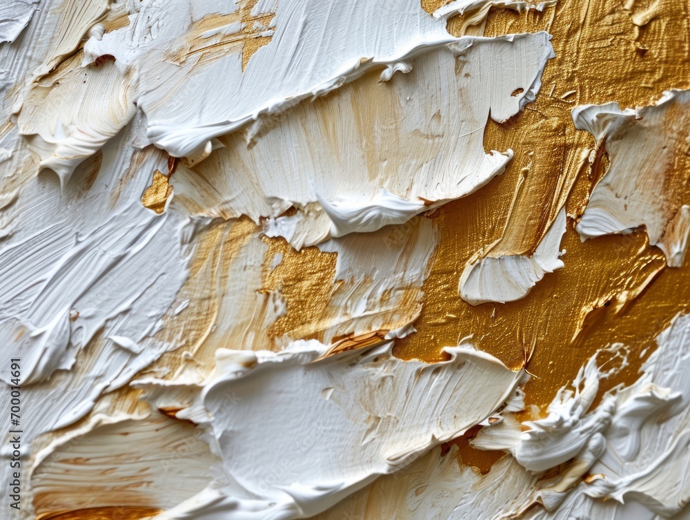 Poster white paint on the wall as an abstract background. texture for design generative ai