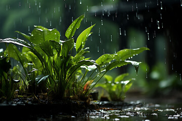 rain_coming_down_on_plants