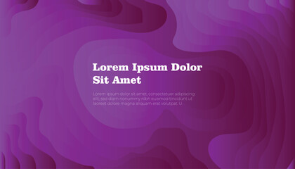 Violet Liquid color background design. Purple Fluid gradient shapes composition. Futuristic design posters. Can be use for lading page, poster or banner Eps10 vector.