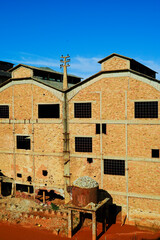 Ex stazione ferroviaria F. M. S. Monteponi.Sulcis Iglesiense Sardegna Italy