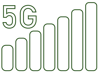 5G Network Connection Icon