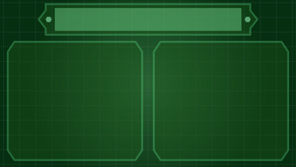 動画サイズのサイバーな背景イラスト（ベクター）