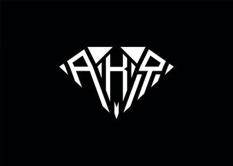 Modern letter A K Q Ldiamond shape logo And initial monogram A K Q letter logo vector template.