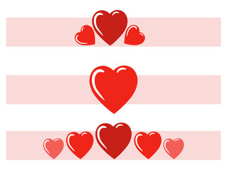 Heart and Love background for Valentines
