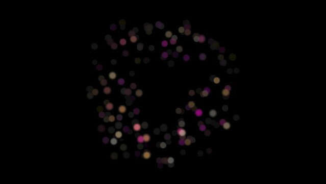 Bokeh effect background animation stock footage. Lens light leaks flashing around making an elegant abstract background animation. Classic Light Leak in 4k, yellow Horizon Classy Light Leak