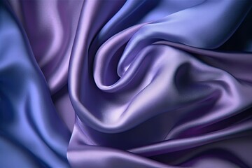 2022 year color peri very design space background elegant surface fabric shiny folds soft beautiful satin silk blue purple