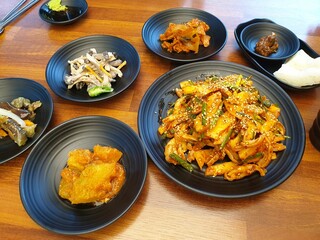 Korean home-cooked side dishes