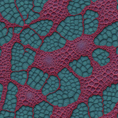 Sci-fi Cell surface texture pattern