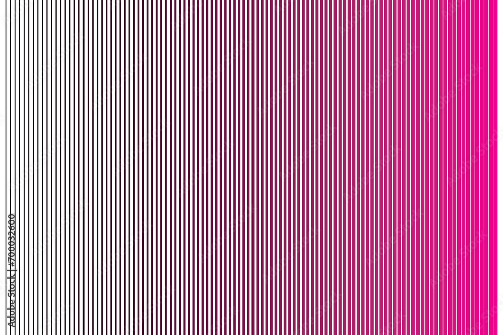 Aufkleber vertical speed line halftone gradient line pattern background.