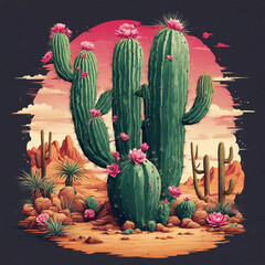 Cactus vector
