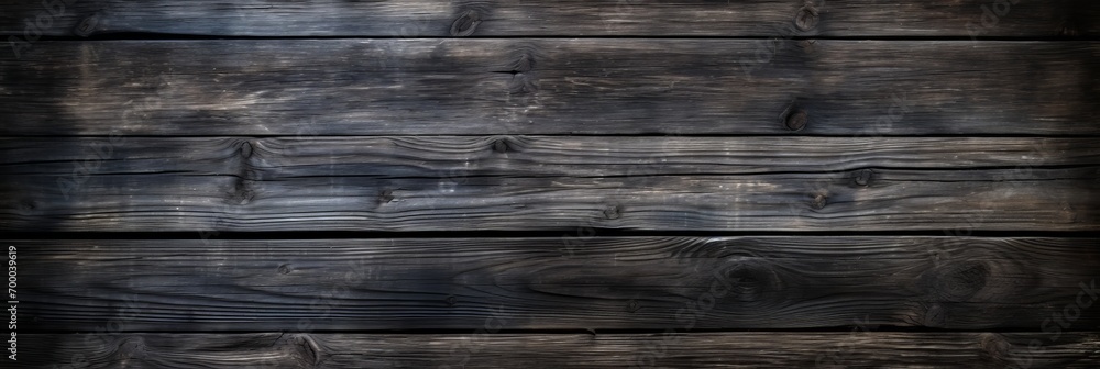 Poster top view of dark wooden texture background with natural grain patterns and rich color