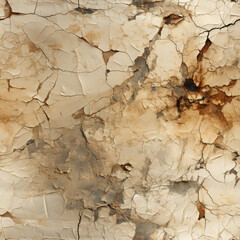 Fototapeta premium Seamless abstract cracked wall texture background