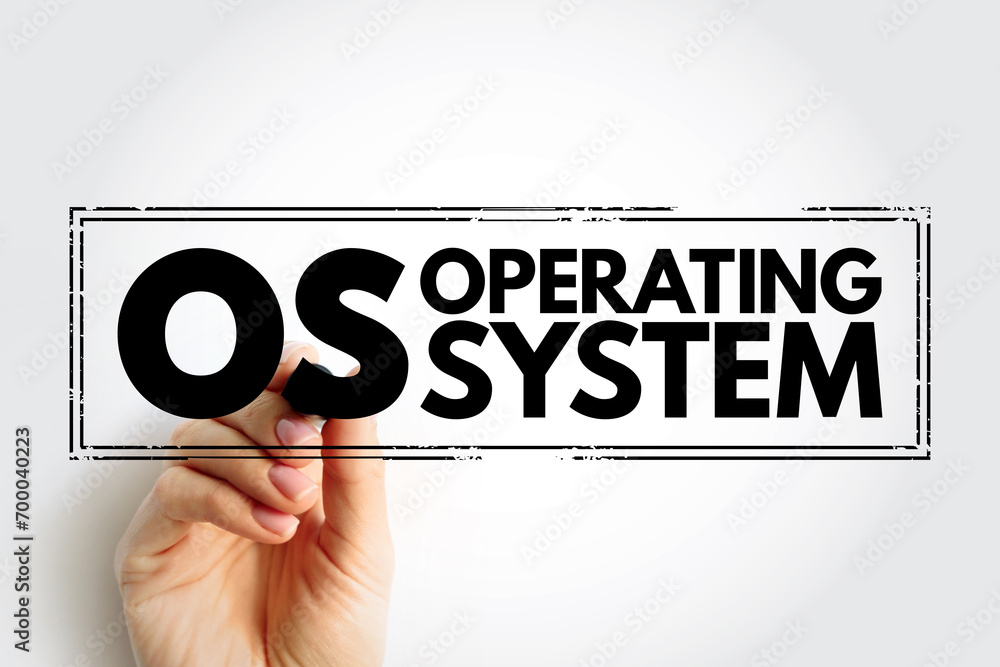 Poster os - operating system is system software that manages computer hardware, software resources, and pro