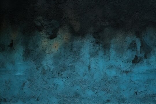 panoramic wide banner web grunge design space background dark texture surface wall concrete rough toned background abstract green blue black