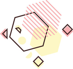 Vector Geometric Shape Element