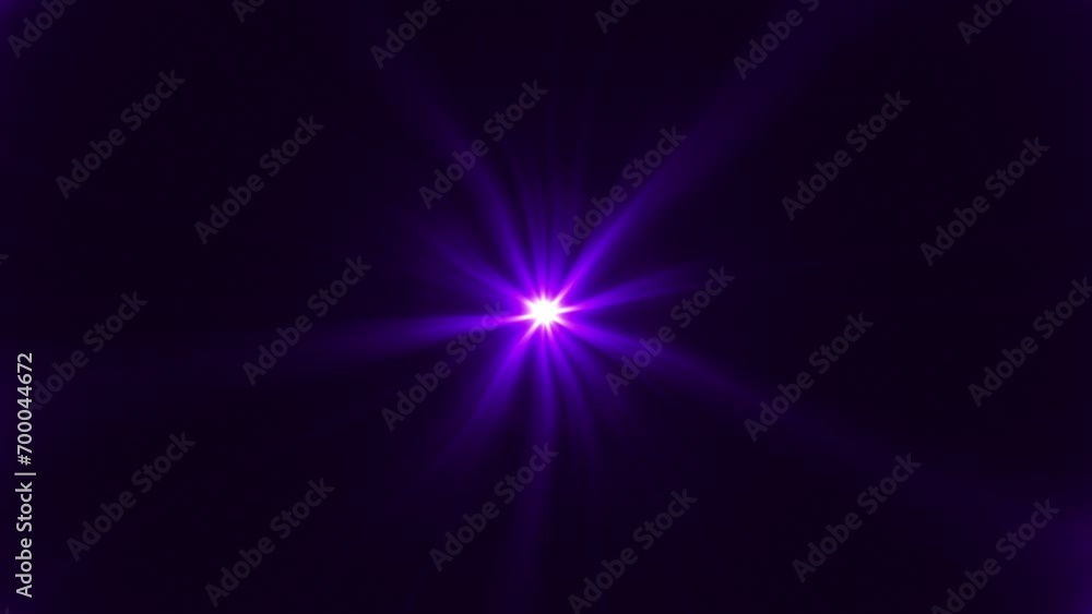Poster cosmic energy glowing lines rotate with wave energy. optical lens flare effect. seamless loop. .