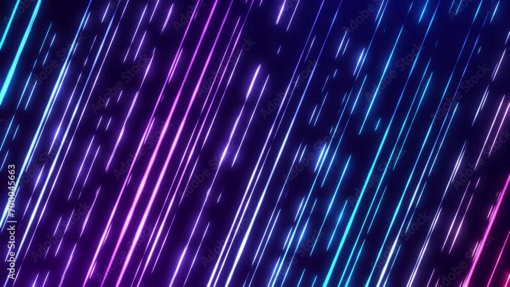 Poster abstract background with glowing neon lines. bright neon rays. night lights light and speed. bright 