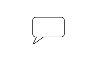 Bubble Text icon vector illustration logo template for many purpose. Isolated on white background