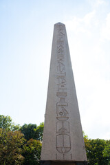 Egyptian Obelisk in the city of Istanbul