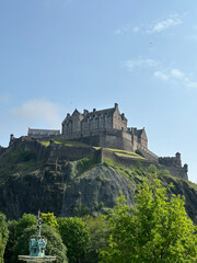 Fototapeta na wymiar Edinburgh Castle Scotland