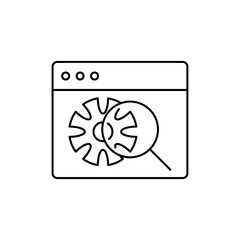 Dynamic SEO Vector Icons: Modern Thin Line Illustrations for Web Development, Strategy, and Optimization – Editable Pictograms and Infographic Elements Included. calendar, click, coding, consulting,