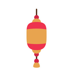 Red Chinese Lantern Vector Design. Chinese new year ornaments.